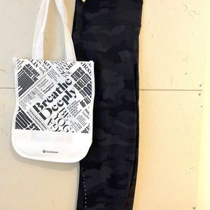 LULULEMON Swift Speed High-Rise Crop 21"  + Authentic Lululemon Bag